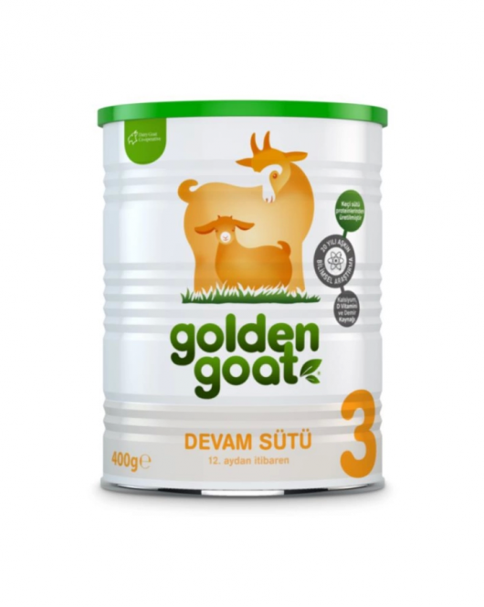 Golden Goat 3 Keçi Sütlü Devam Sütü 1+ Yaş 400 Gr