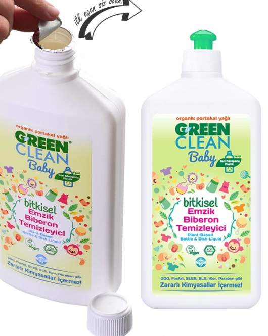 Green Clean Baby Bitkisel Emzik Biberon Temizleyici 500 ml