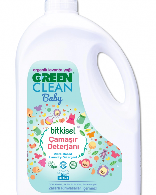 2750ml Green Clean Bitkisel Çamaşır Deterjanı