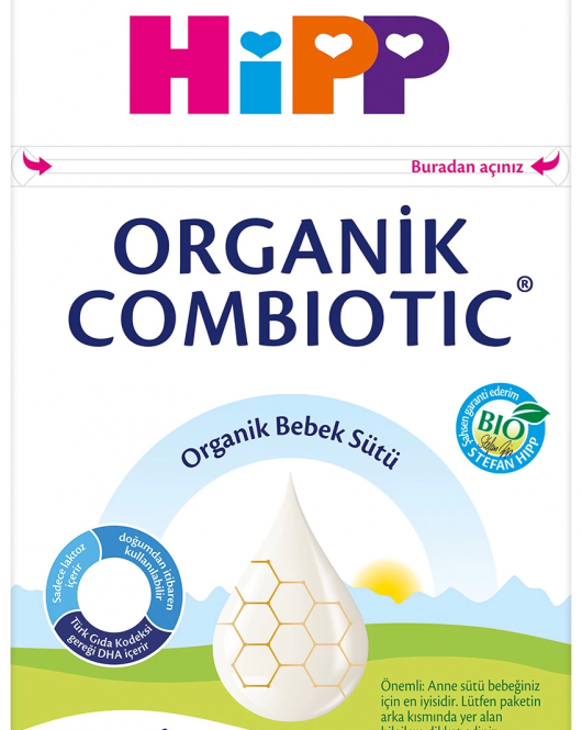 Hipp 1 Organik Combiotic Bebek Sütü 800 Gr