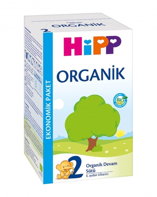 Hipp 2 Organik Devam Sütü 600 Gr