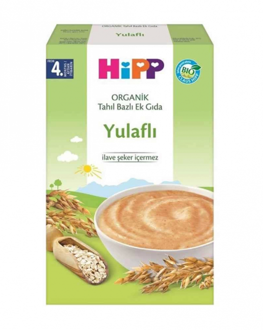 Hipp Organik Yulaflı Tahıl Bazlı Ek Gıda 200 Gr