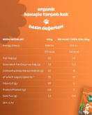 Humm Organik Havuçlu Tarçınlı Vegan Kek 30 Gr