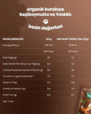 Humm Organik Keçiboynuzlu ve Fındıklı Vegan Kurabiye 55 Gr