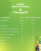 Humm Organik Muzlu Glutensiz Vegan Mini Küpler 30 Gr