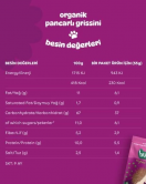 Humm Organik Vegan Pancarlı Grissini 55 Gr