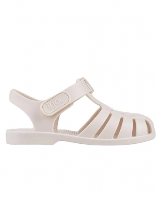 İgor Clasica Velcro Sandalet S10288 Marfil