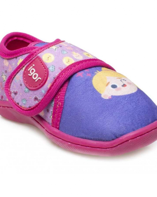 İgor Snoopy Face Panduf W20124 Lilac - Girl