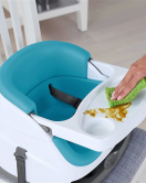Ingenuity Baby Base Portatif Mama Sandalyesi Peaco Blue