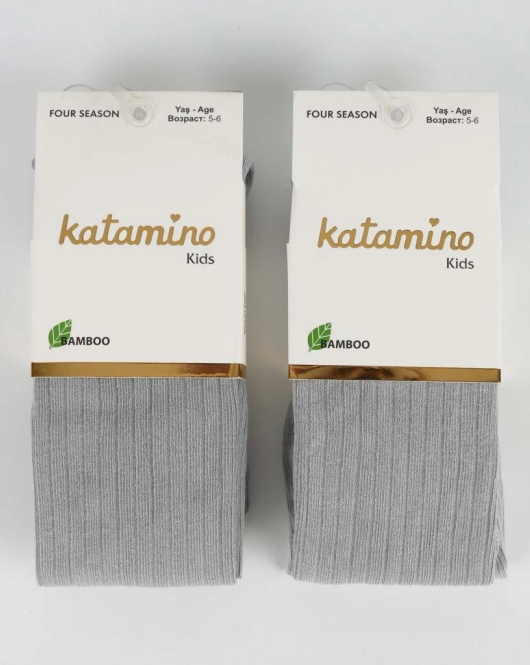 Katamino Beyza Kız Bambu Külotlu 1-5 Yaş K30205 Gri(1 Adet)