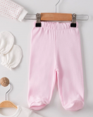 3 Ay Kelebek Nakışlı Tulumlu Kız Bebek 5'li Set Pembe