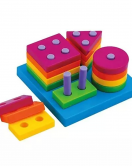 Kiki Geometrik Şekiller Bulmaca AE-1410