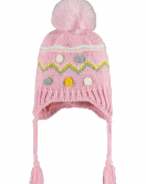 Kitti Atkı Bere Eldiven Takım 1-4 Yaş 2316001 Pembe