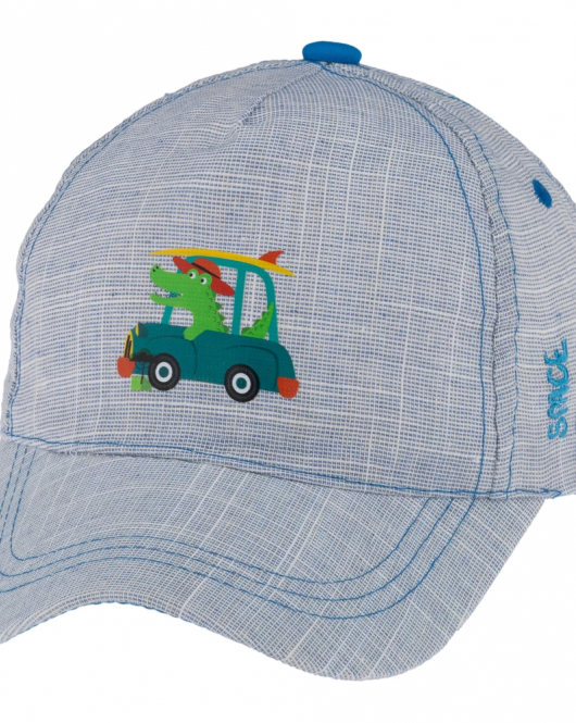 Kitti Bebe Erkek Şapka (1-3 Yaş) Y24110-01 Gökyüzü Mavisi