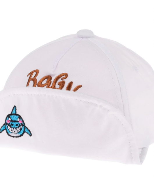 Kitti Bebe Erkek Şapka (1-3 Yaş) Y8110-09 Beyaz