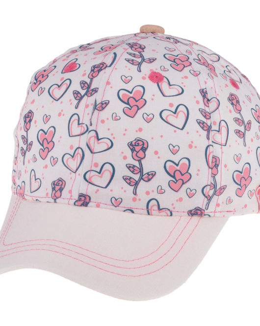 Kitti Bebe Kız Şapka (1-3 Yaş) Y24100-05 Beyaz