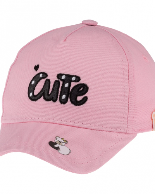Kitti Bebe Kız Şapka (1-3 Yaş) Y24140-04 Açık Pembe