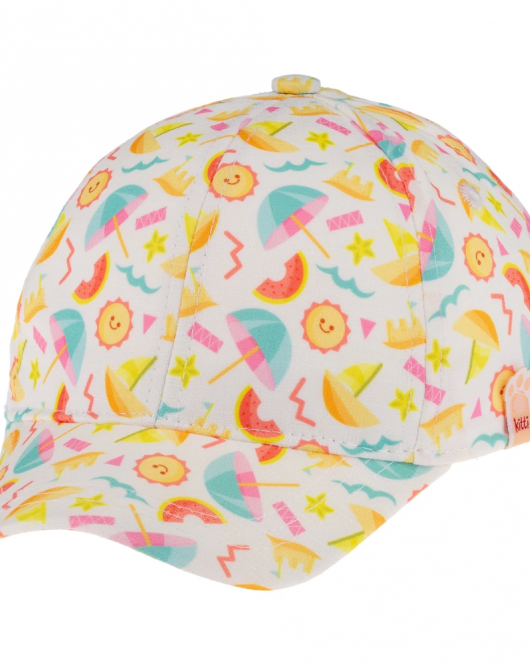 Kitti Bebe Kız Şapka (1-3 Yaş) Y24140-08 Beyaz