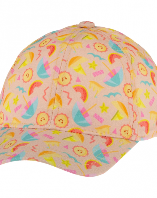 Kitti Bebe Kız Şapka (1-3 Yaş) Y24140-08 Somon