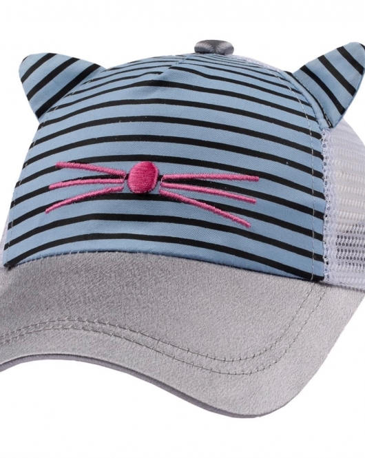 Kitti Bebe Kız Şapka (1-3 Yaş) Y8100-08 Açık Mavi