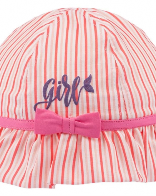Kitti Çocuk Kız Maksi Şapka ( 4-8 Yaş ) Y23260-01 Pembe
