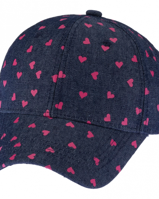 Kitti Çocuk Kız Şapka (4-8 Yaş) Y24200-07 Koyu Denim
