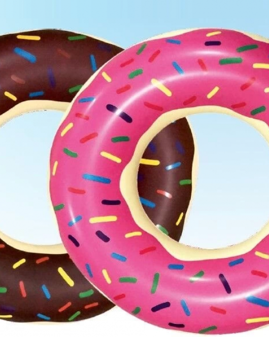 Kızılkaya Simit Donut 2 Renk 76 Cm 6911