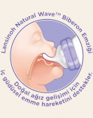 Lansinoh Biberon Natural Wawe Biberon Emziği 160ml
