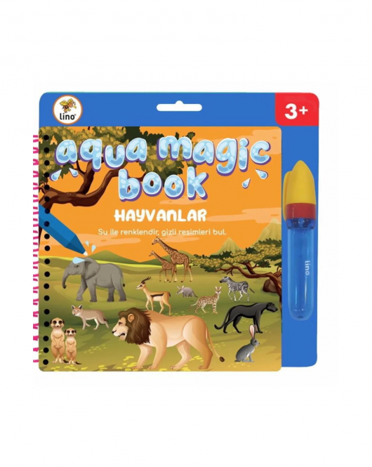 Lino Aqua Magic Book Sihirli Boyama Kitabı Hayvanlar