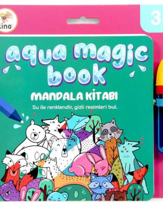 Lino Aqua Magic Book Sihirli Boyama Kitabı Mandala