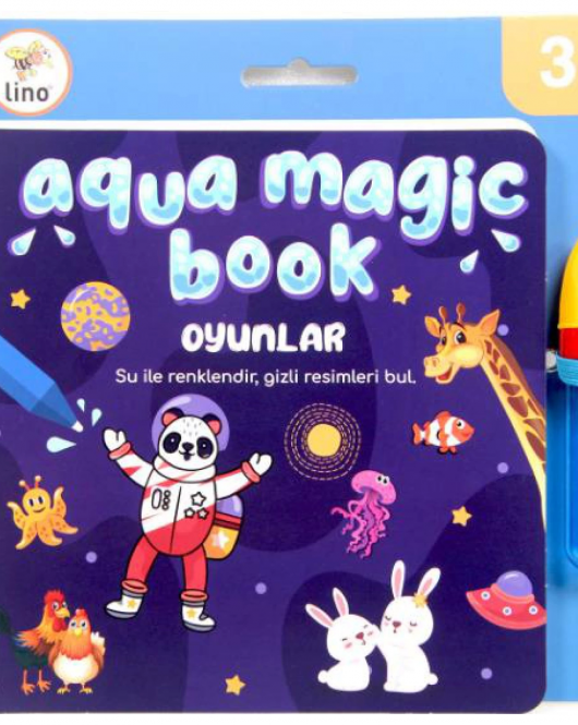 Lino Aqua Magic Book Sihirli Boyama Kitabı Oyunlar