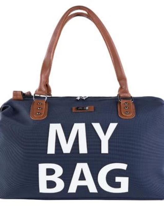 M&Y My Bag Deri Anne Bebek Bakım Çantası 7070 Lacivert
