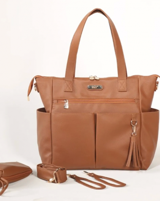 M&Y Victory Deri Anne Bebek Bakım Çantası 7210 Taba