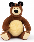Masha & Koca Ayı 20 Cm Peluş 12 Cm Bebek Mha21000