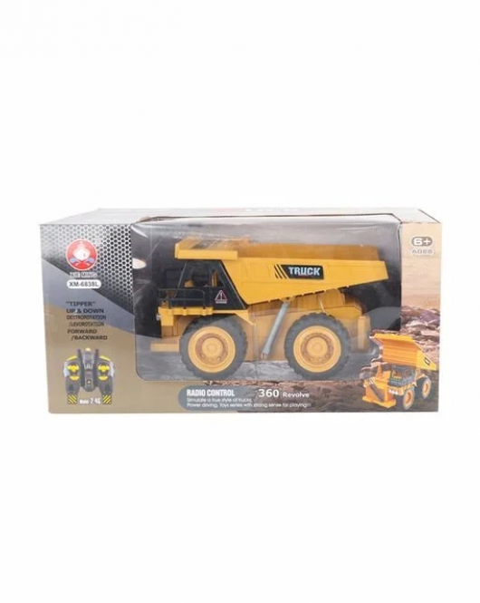 Mega 2.4g 6w R/c Fonksiyonlu Uzaktan Kumandalı İnşaat Motoru Pilli