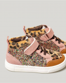 Merli & Rose Shine Çocuk Ayakkabı 138 Leopar