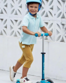 Micro Mini Deluxe Scooter Aqua