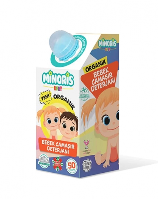 Minoris Baby Organik Antialerjik Bebek Çamaşır Deterjanı 1000ml