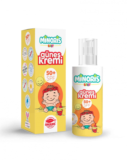Minoris Baby Organik Güneş Kremi 50 Spf 150ml