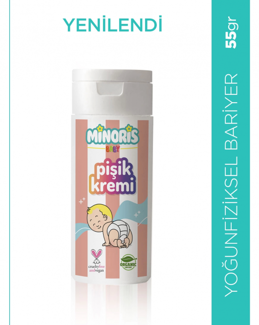 Minoris Baby Pişik Kremi 55 Gr