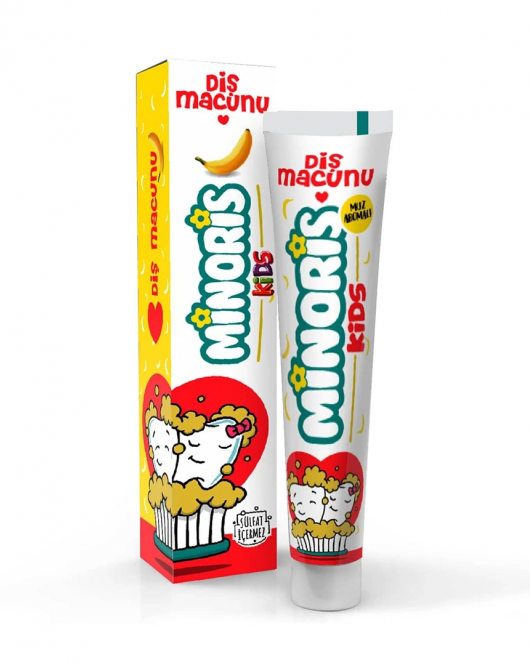 Minoris Kids Organik Diş Macunu 75 Ml