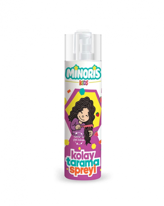 Minoris Kids Organik Kolay Tarama Saç Spreyi 200ml