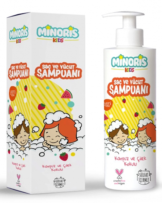 Minoris Kids Organik Saç Ve Vücut Şampuanı 400 Ml