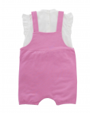Minycenter Kız Bebek Salopet Set 24K002 Karışık Renkli