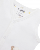 Minycenter Unisex Bebek Yelek 24U005 Karışık Renkli