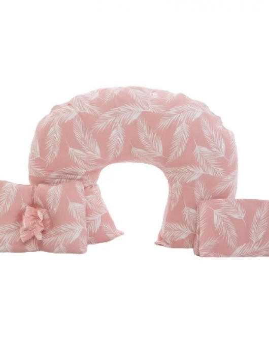 Moje Emzirme Minderi Seti 3lü Pembe Yaprak