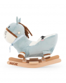 Moje Enjoy Donkey Ahşap Sallanır Eşek Mavi