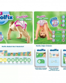 Molfix Bebek Bezi Ultra Fırsat Paketi 4 Beden 7-14 Kg 100 Adet