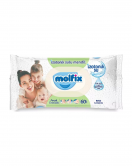 Molfix İzotonik Sulu Ferah Temizlik Islak Havlu Mendil 3'Lü 180 Yaprak