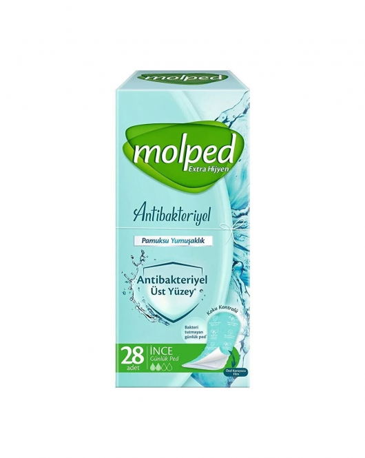 Molped Günlük Ped Antibakteriyel 28 Adet